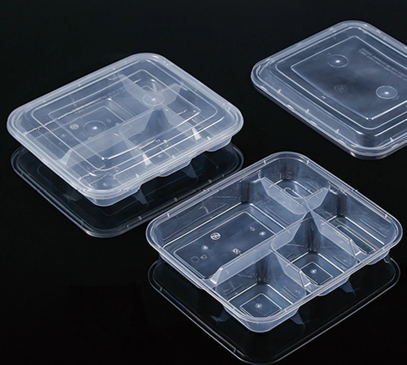 5-compartment  Squre  Food Container   NS-F-5C  &nbsp;750ml