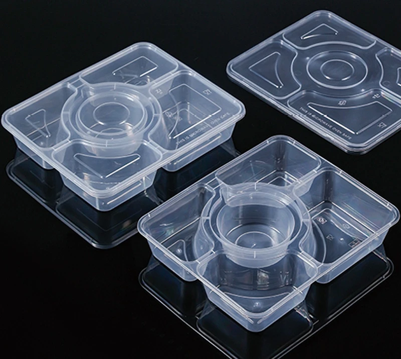 4+1) 5-compartment Food Container NS-5C-4+1 1220ml
