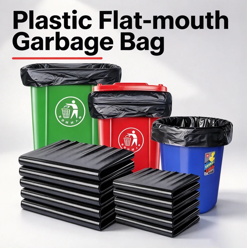 Plastic Flat-mouth Garbage Bag